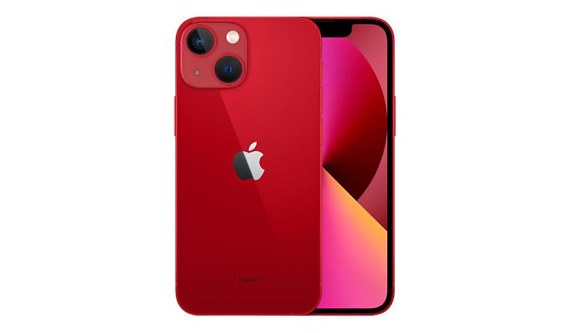 Apple iPhone 13 mini - (PRODUCT) RED - red - 5G smartphone - 256 GB - GSM