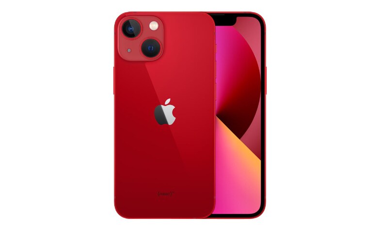 Apple iPhone 13 mini - (PRODUCT) RED - red - 5G smartphone - 256