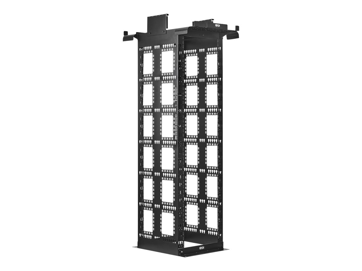 Tripp Lite SmartRack 45U Heavy-Duty 2-Post Open Frame Rack, 24-Inch Deep -