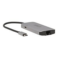 Tripp Lite USB C Hub USB 3.2 Gen 1 3 USB-A, Gbe Aluminum 100W PD Charging