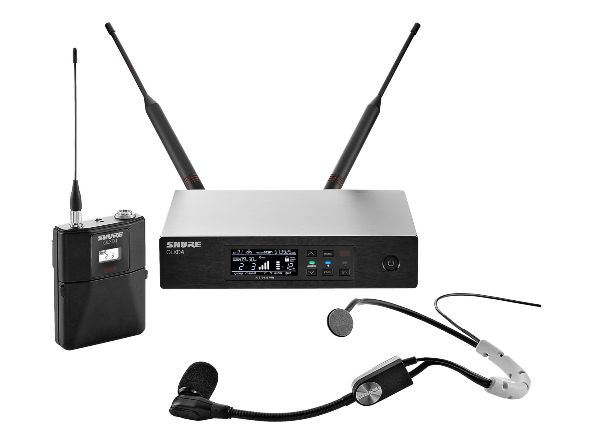 Shure QLX-D QLXD14/SM35-G50 - wireless microphone system