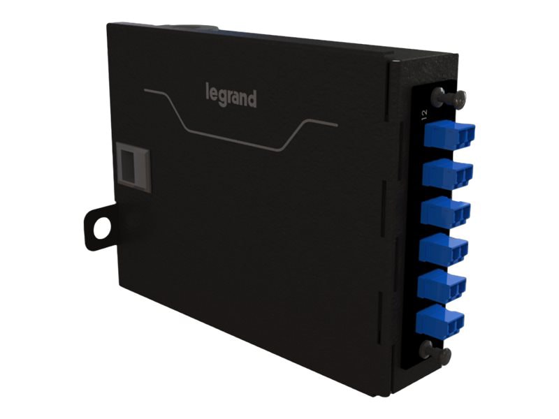 Legrand Q-Series WQS-01P - fiber-optic enclosure - 1 panel standard density