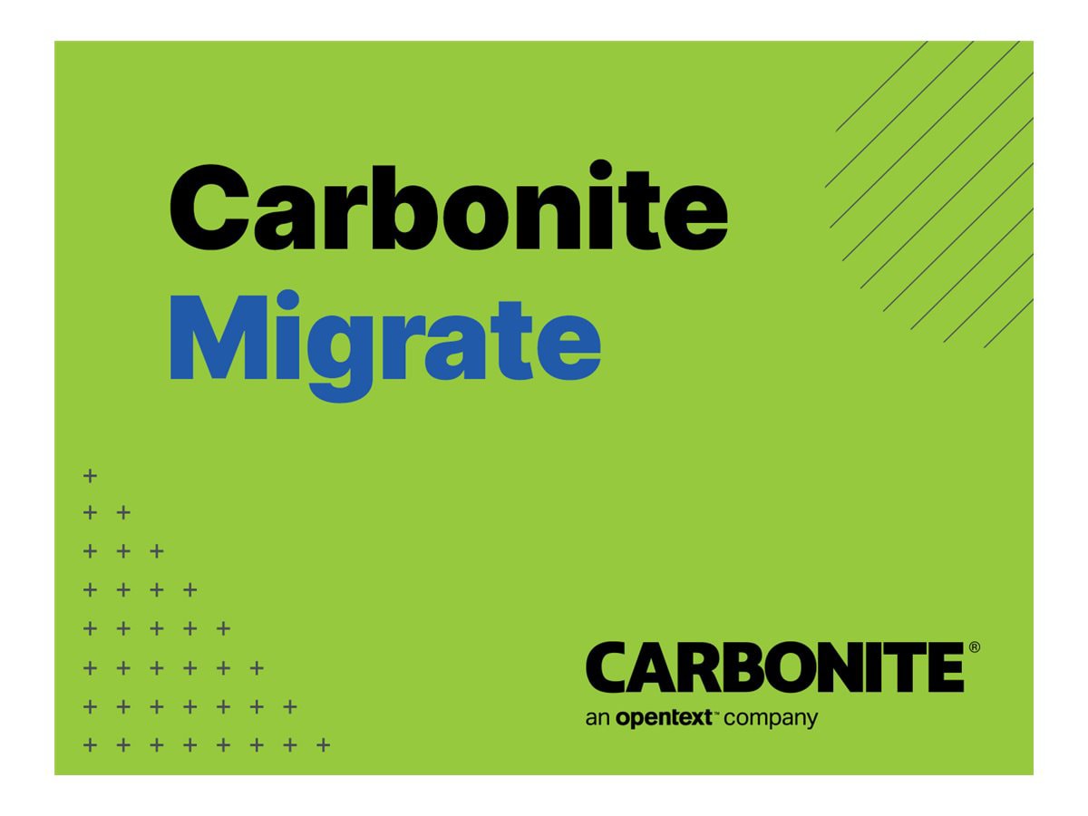 Carbonite Migrate Premium - subscription license (90 days) - 1 license