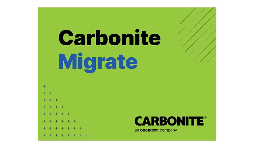 Carbonite Migrate Premium - subscription license (90 days) - 1 license