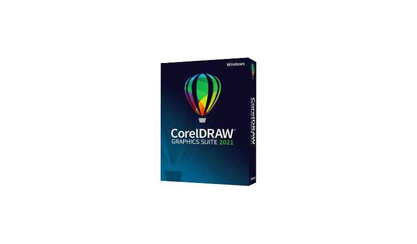 CorelDRAW Graphics Suite 2021 - version boîte - 1 licence