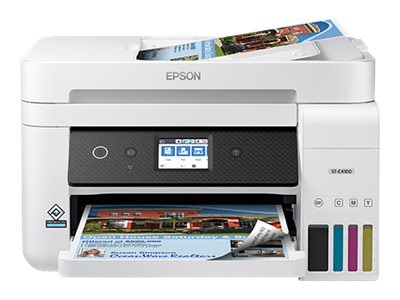 Imprimante couleur multifonction WorkForce ST-C4100 Supertank d’Epson – imprimante multifonction – couleur