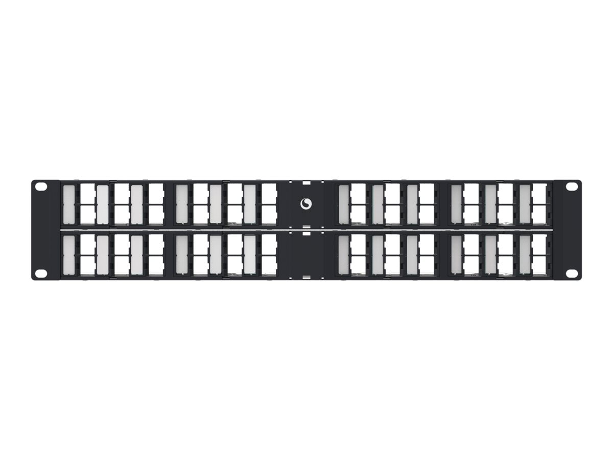 CommScope M-Series CPPA-UDDM-M-2U-48 - patch panel (blank) - 2U - 19" - ang