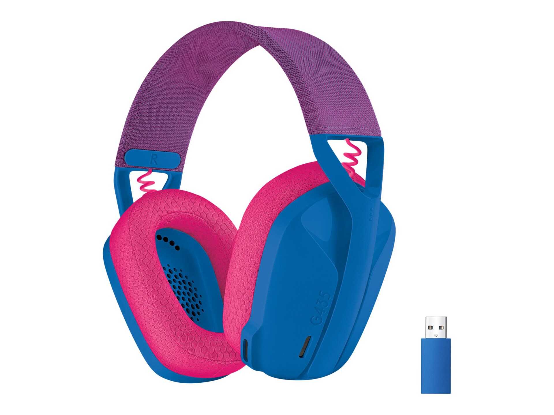 Casque gaming Bluetooth sans fil Logitech G435 (981-001050)