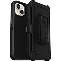 OtterBox Defender Rugged Carrying Case (Holster) Apple iPhone 13 Smartphone - Black