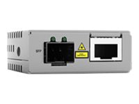 Allied Telesis AT MMC10GT/SP - fiber media converter - 10GbE - TAA Complian