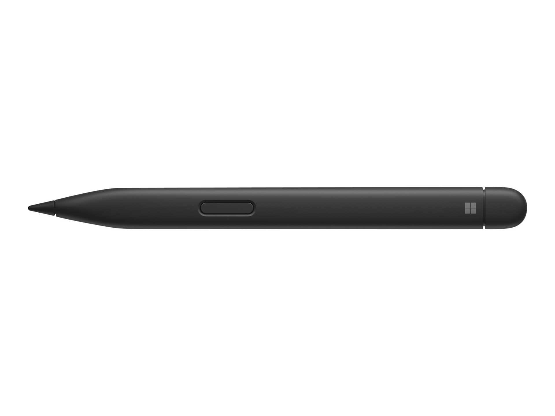stylus Surface Microsoft matte - active 8WX-00001 2 Slim Pen - 5.0 - Bluetooth black Tablet - Stylus -