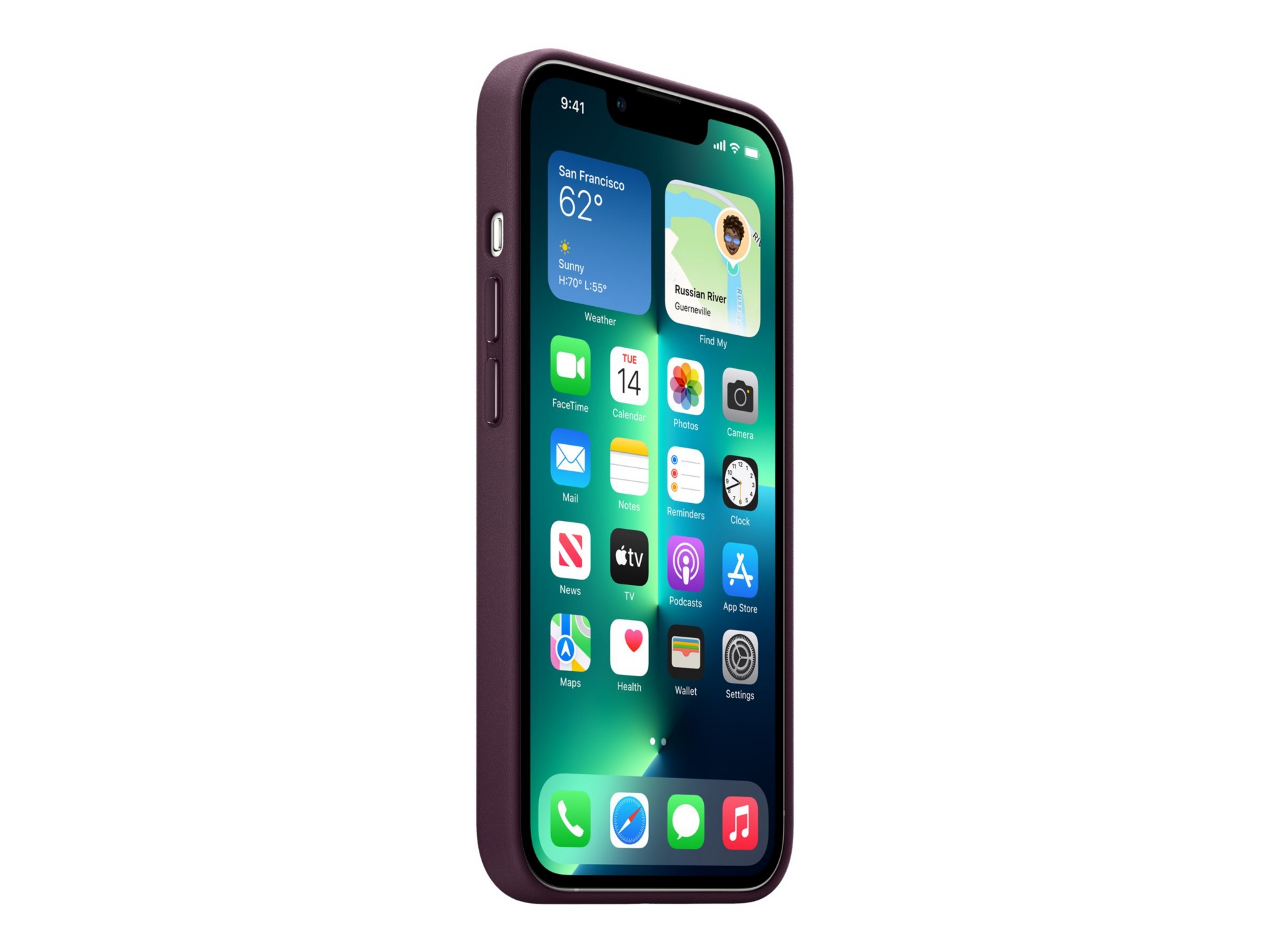 Apple - back cover for cell phone