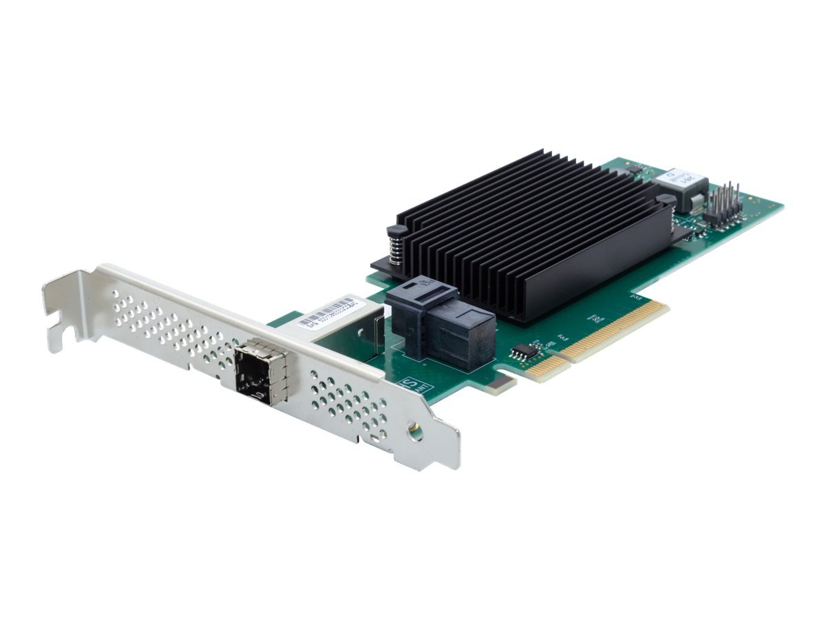 ATTO ExpressSAS H1244GT - storage controller (RAID) - SATA 6Gb/s / SAS 12Gb/s - PCIe 4.0 x8