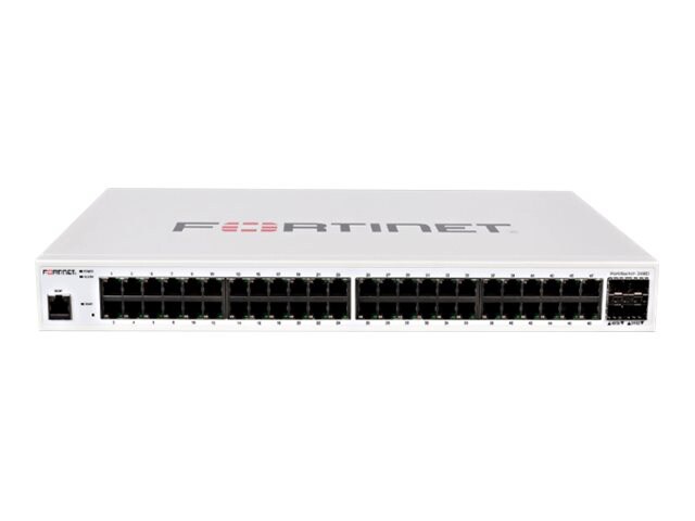 Fortinet FortiSwitch 248D - switch - 48 ports - managed - rack-mountable - TAA Compliant