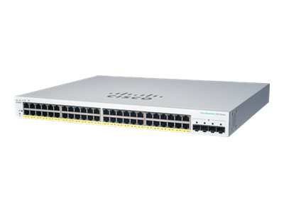 Cisco Business 220 Series CBS220-48P-4G - switch - 52 ports - smart - rack-