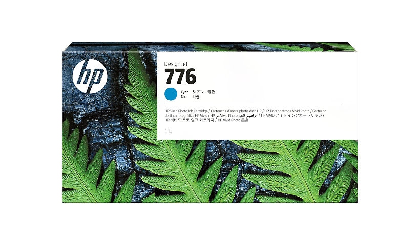 HP 776 Original Inkjet Ink Cartridge - Cyan Pack