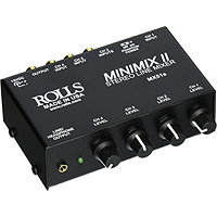 Amazon Rolls MX51S Mini Mix 2 Four-Channel Stereo Line Mixer