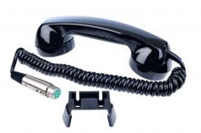Clear-Com Telephone Style Handset with 4-Pin Female XLR Connector