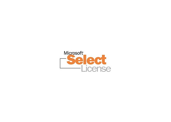 Microsoft Select SQL User CAL License & Software Assruance