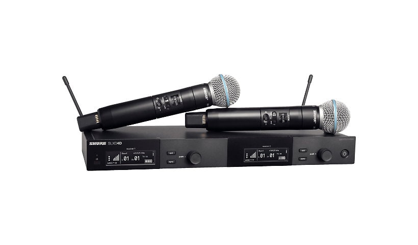 Shure SLXD24D/B58 - H55 Band - wireless microphone system