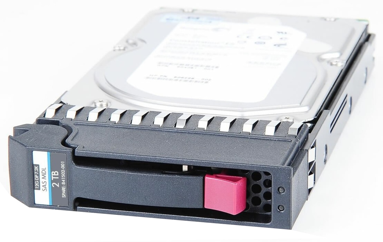 HPE - hard drive - 2 TB - SAS 12Gb/s