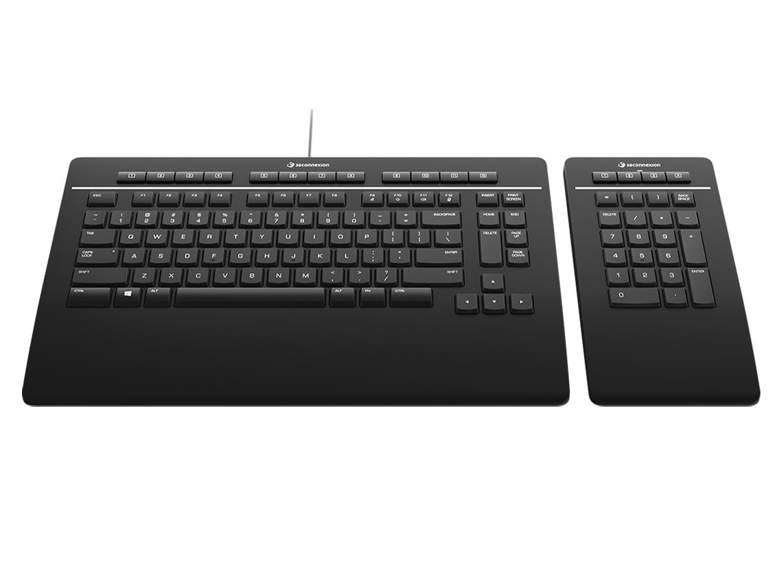 3Dconnexion Keyboard Pro with Number Pad