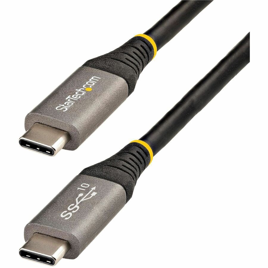 StarTech.com 3.3ft (1m) USB-C Cable, USB 10Gbps, 100W (5A) PD, 8K 60Hz / 4K
