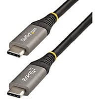 StarTech.com 3ft USB C Cable 10Gbps, USB-IF Certified, 100W/5A, DP Alt Mode