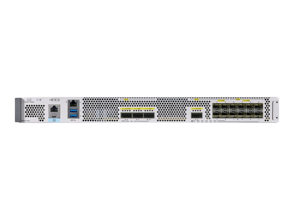 Cisco Catalyst 8500-12X4QC Edge Platform - switch - 12 ports - rack-mountab