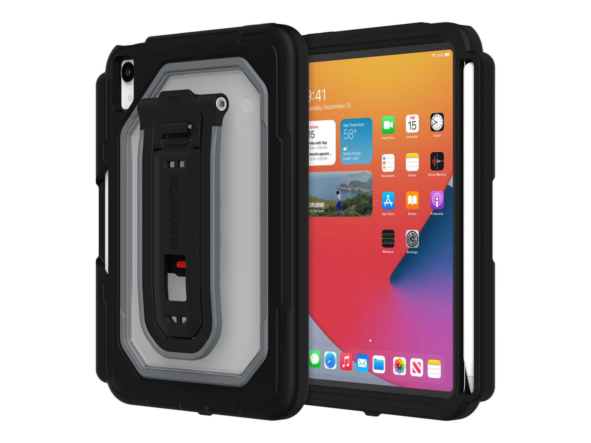 Survivor All-Terrain Case for iPad mini 6 - Black