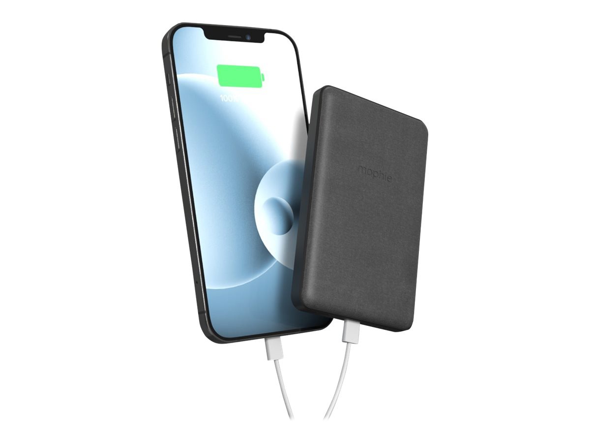 Thumbnail 6 of 23 for mophie-UNV Battery-snap+ juice pack mini-5K-blk