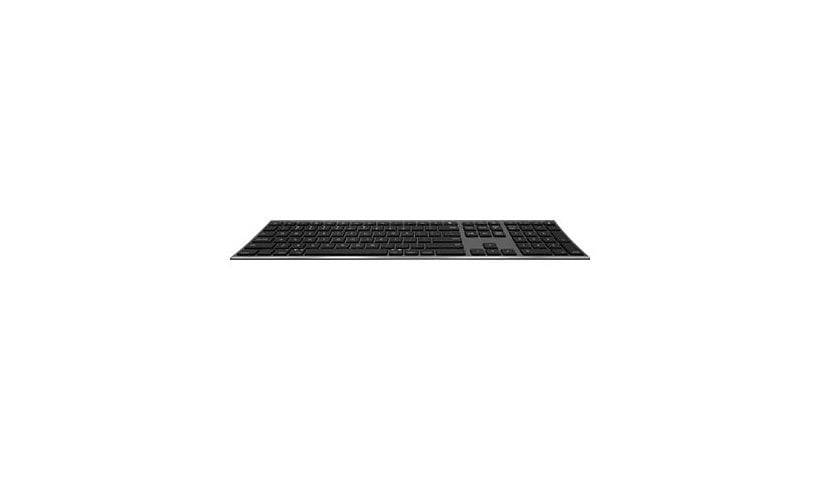 Macally Quick Switch - keyboard - space gray