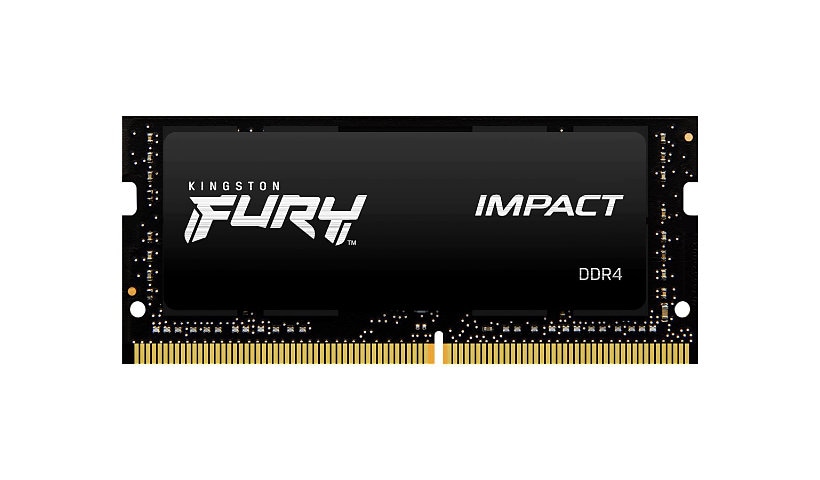 Kingston FURY Impact - DDR4 - module - 32 GB - SO-DIMM 260-pin - 2666 MHz /