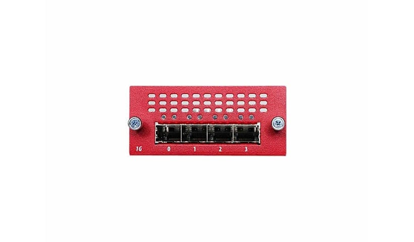 WatchGuard - 3rd Generation - expansion module - Gigabit SFP x 4