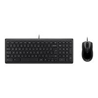 Asus Wired Chrome OS Keyboard and Mouse - keyboard and mouse set - QWERTY -
