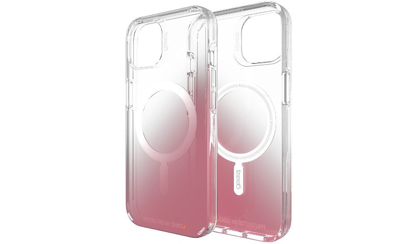 gear4 Milan Snap MagSafe Compatible Clear Case with Beautiful Detailing for iPhone 13