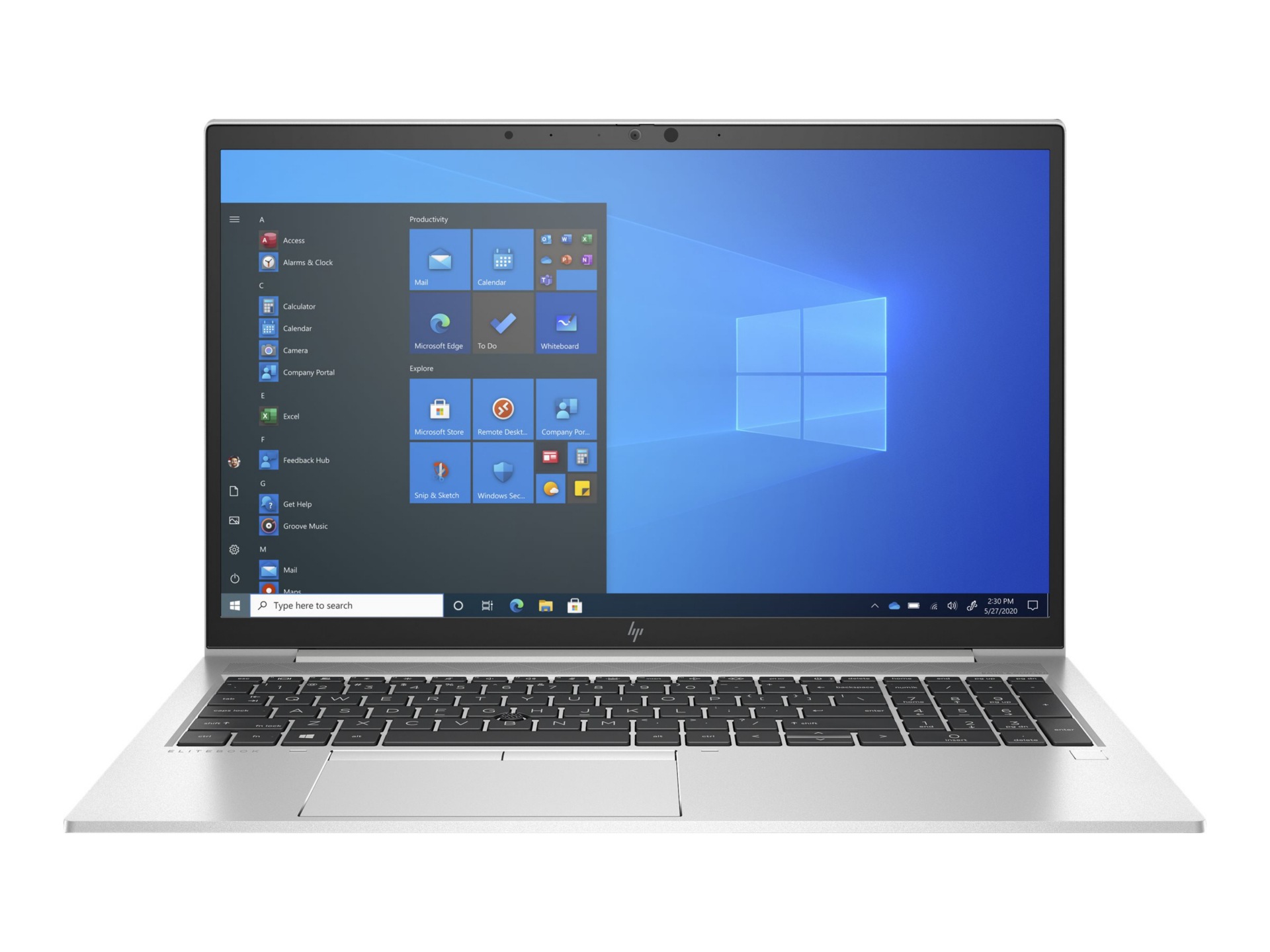 HP EliteBook 855 G8 Notebook - 15.6" - Ryzen 5 Pro 5650U - 16 GB RAM - 256 GB SSD - US