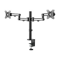Tripp Lite Flex arm dual desk mount for 13 - 27" screens up to 17.6 lbs per screen mounting kit - full-motion - for 2
