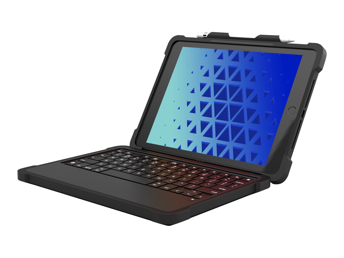 MAXCases Extreme KeyCase Rugged Keyboard/Cover Case for 10.2" Apple iPad (7th Generation), iPad (8th Generation), iPad