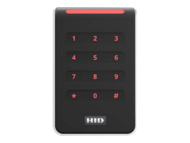 HID Signo 40K - access control terminal with keypad - black with silver tri