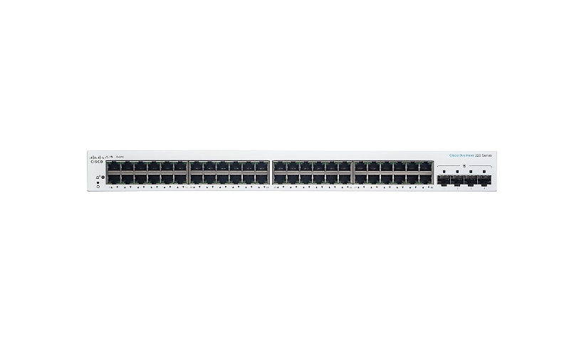 Cisco Business 220 Series CBS220-48T-4G - commutateur - 52 ports - intelligent - Montable sur rack