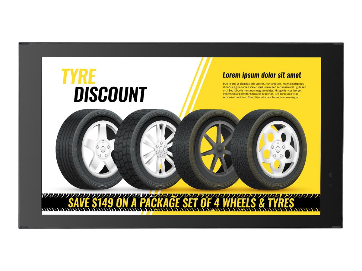 LG 21.5" FHD IP-rated Outdoor Signage