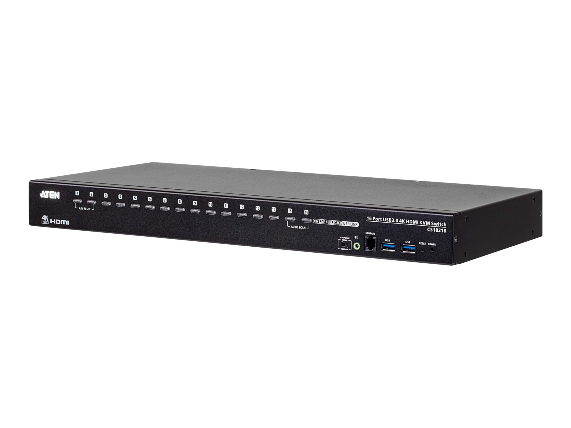 ATEN CS18216 - KVM / audio / USB switch - 16 ports - rack-mountable