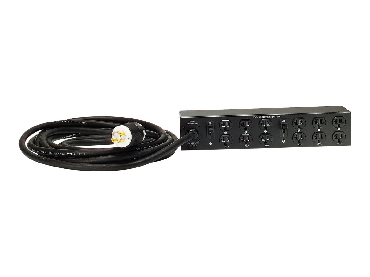 Rack PDU Extender, Basic, 2U, 30A, 120V, (12)5-20