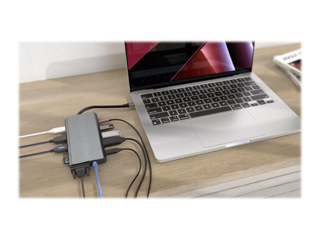 Thumbnail 6 of 6 for Axiom 12N1USBCHPV5CAXD-AX - docking station - USB-C - VGA, HDMI, DP - 10Mb LAN