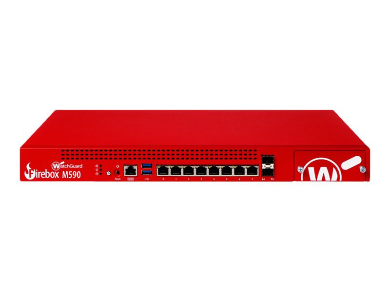 WatchGuard Firebox M590 - security appliance - with 3 years Total Security