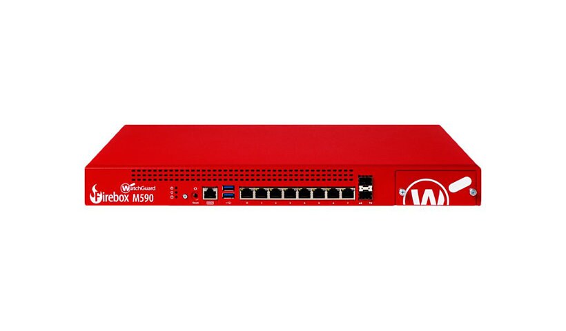 WatchGuard Firebox M590 - security appliance - with 3 years Total Security Suite