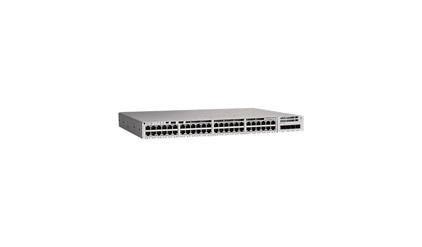 Cisco Catalyst 9200L - Network Advantage - switch - 48 ports - managed - ra