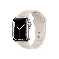Apple Watch Series 7 (GPS + Cellular) - silver stainless steel 