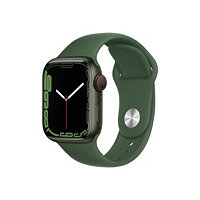 Apple Watch Series 7 (GPS + Cellular) - green aluminum - smart watch with s